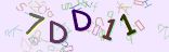 This is a captcha-picture. It is used to prevent mass-access by robots. (see: www.captcha.net)